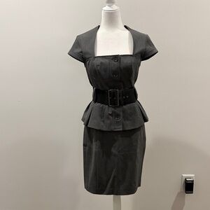 Express Two Piece Skirt Suit